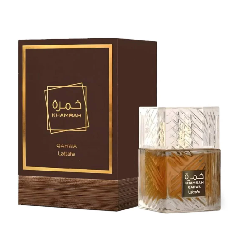 Lattafa Khamrah Qahwa Eau De Parfum prix maroc