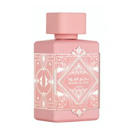 Parfum Femme Noble Blush Lattafa – notes de rose milk et de meringue – Parfumerie Maroc