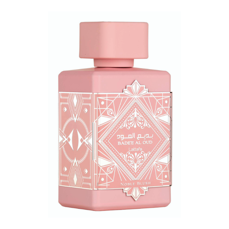 Parfum Femme Noble Blush Lattafa – notes de rose milk et de meringue – Parfumerie Maroc