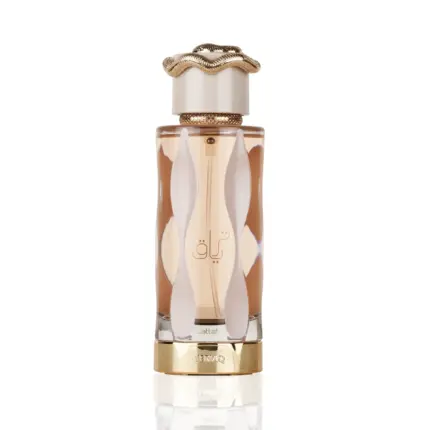 Parfum Femme Teriaq Lattafa – notes de caramel, miel et cuir – parfumerie Maroc