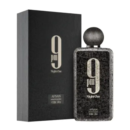 Parfum Unisexe 9 PM Night Out Afnan - Notes de Cognac, Toffee et Pitahaya - Parfumerie Maroc